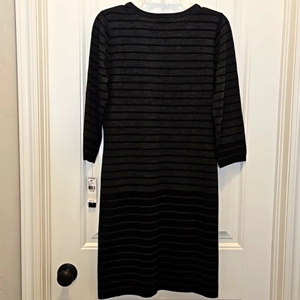AB Studio Striped Sweater Dress - Picture 9 of 11